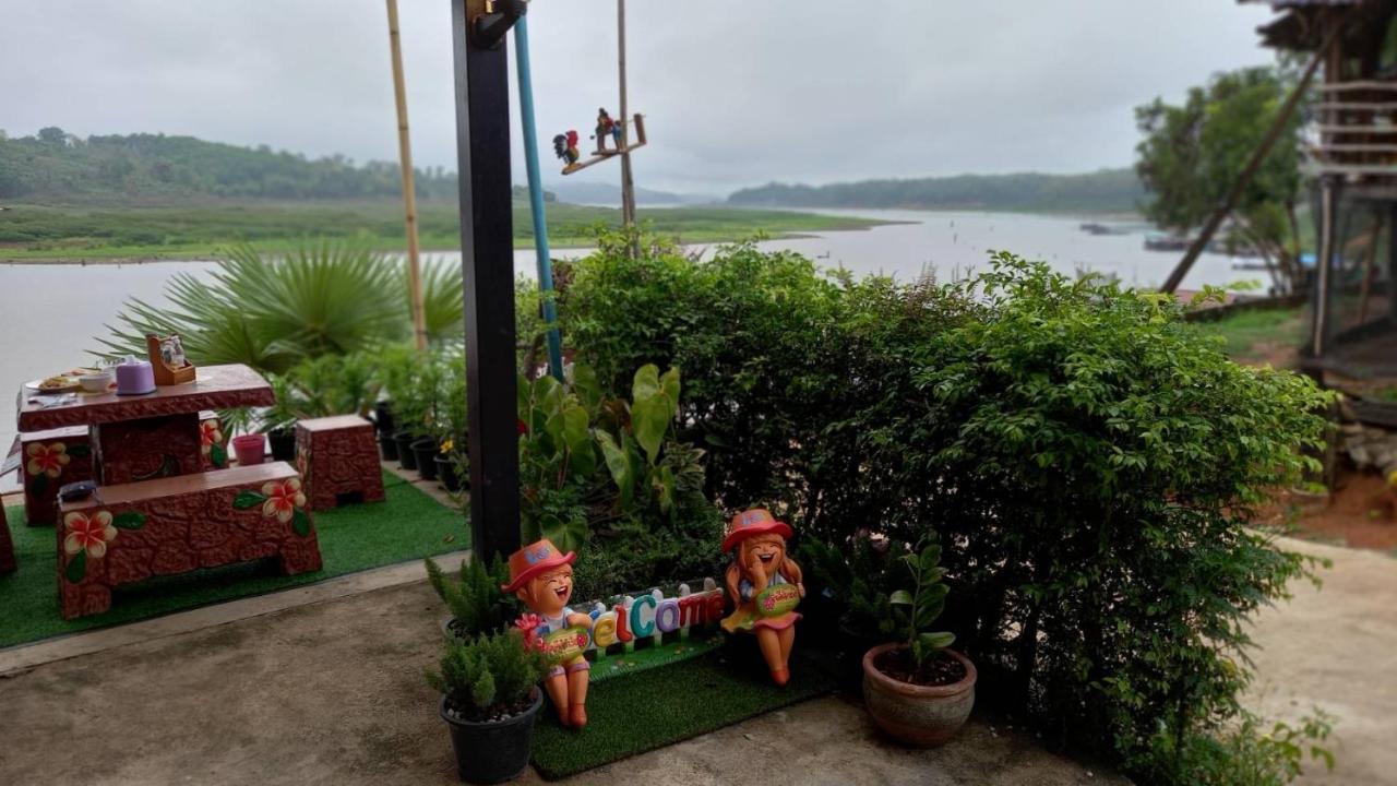 Baan Dongsak River View Szangkhlaburi Kültér fotó