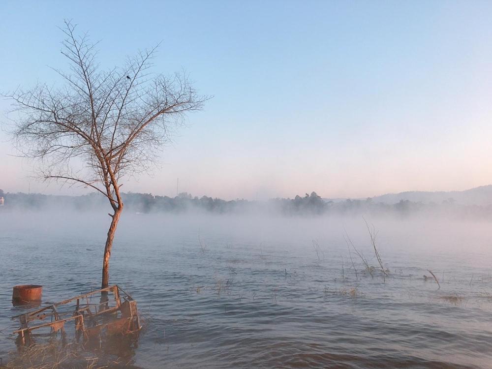 Baan Dongsak River View Szangkhlaburi Kültér fotó